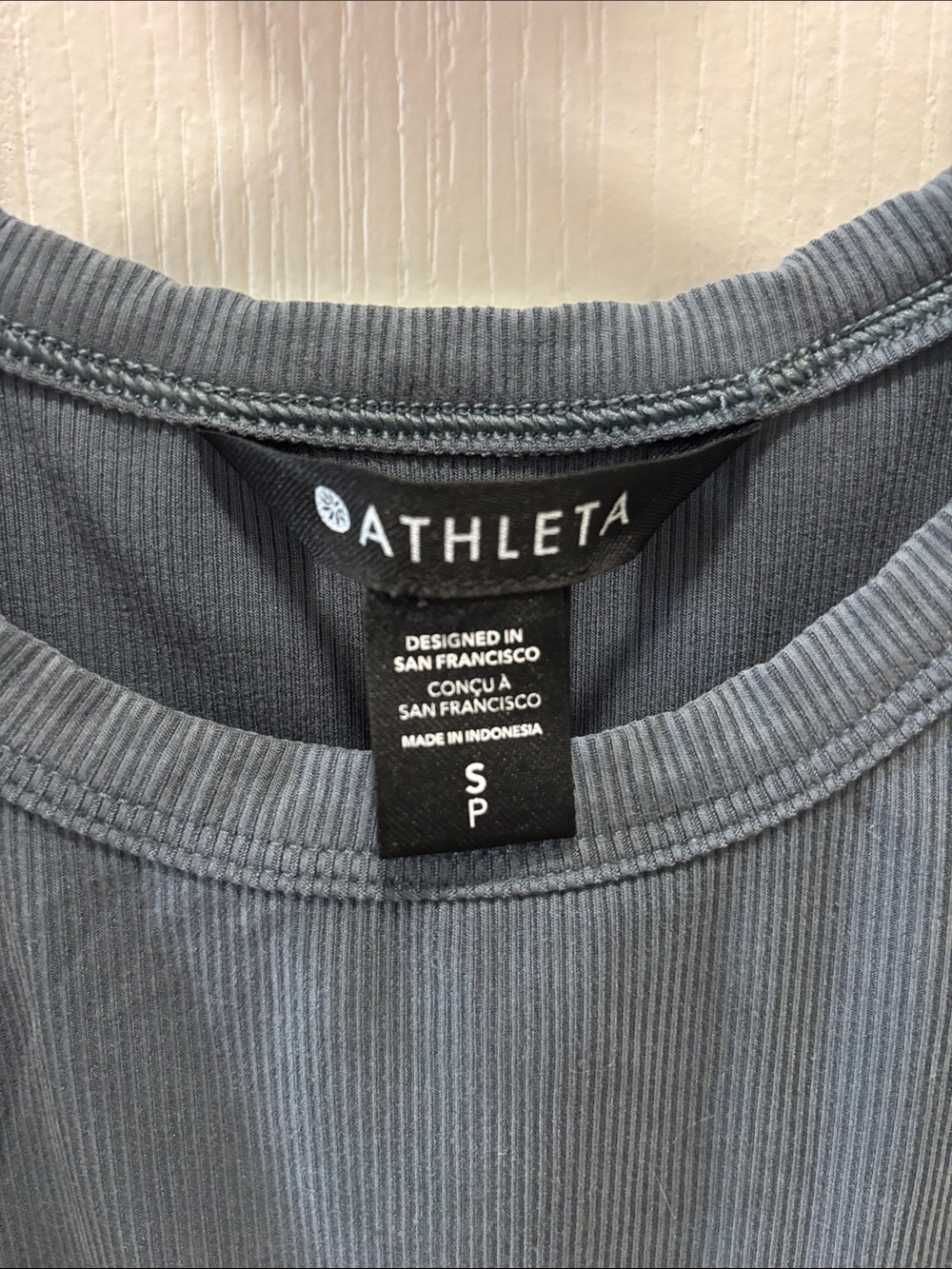 Athleta Signature Rib Crop Tee - Picture 2 of 4